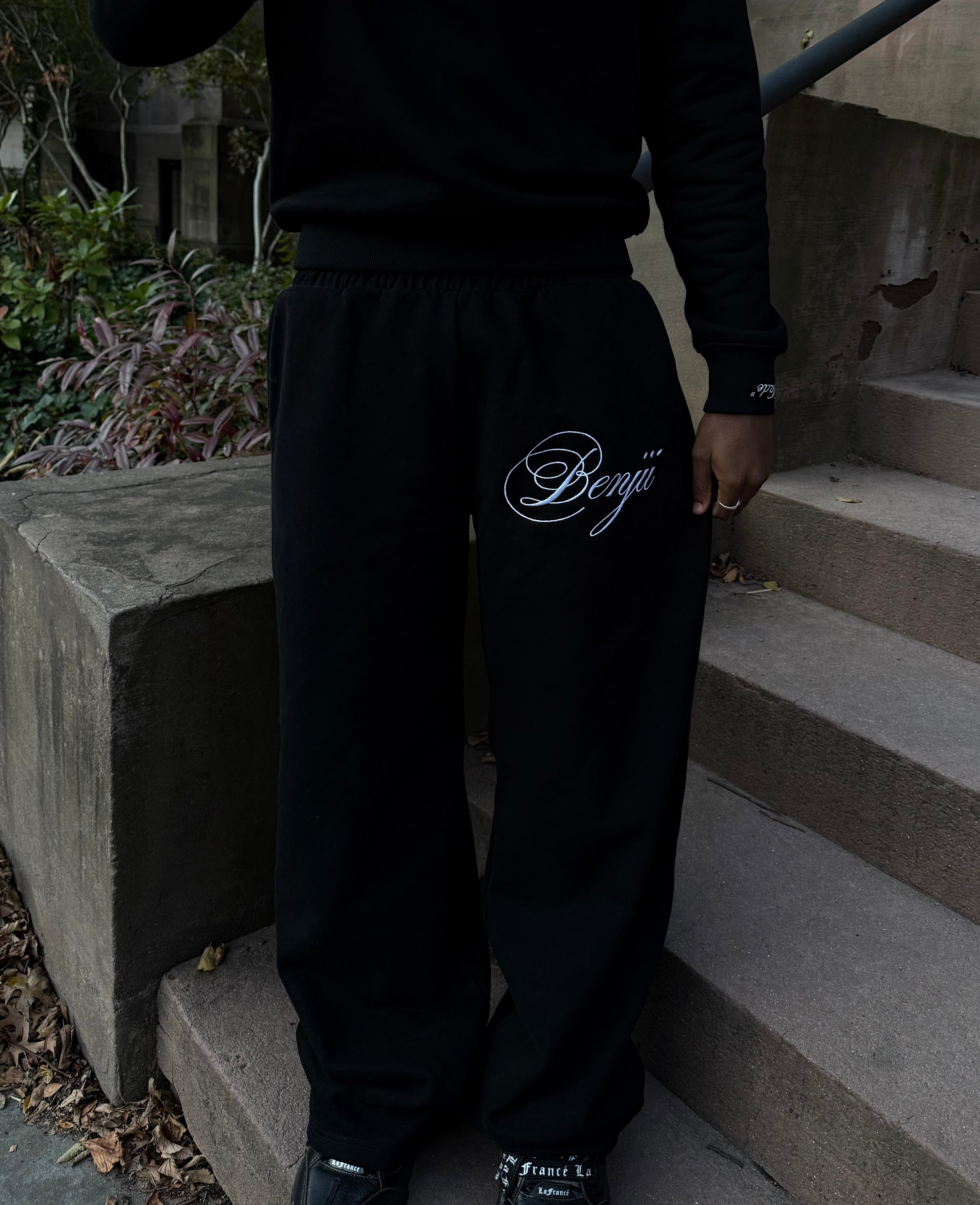 Heavyweight Black sweatpants