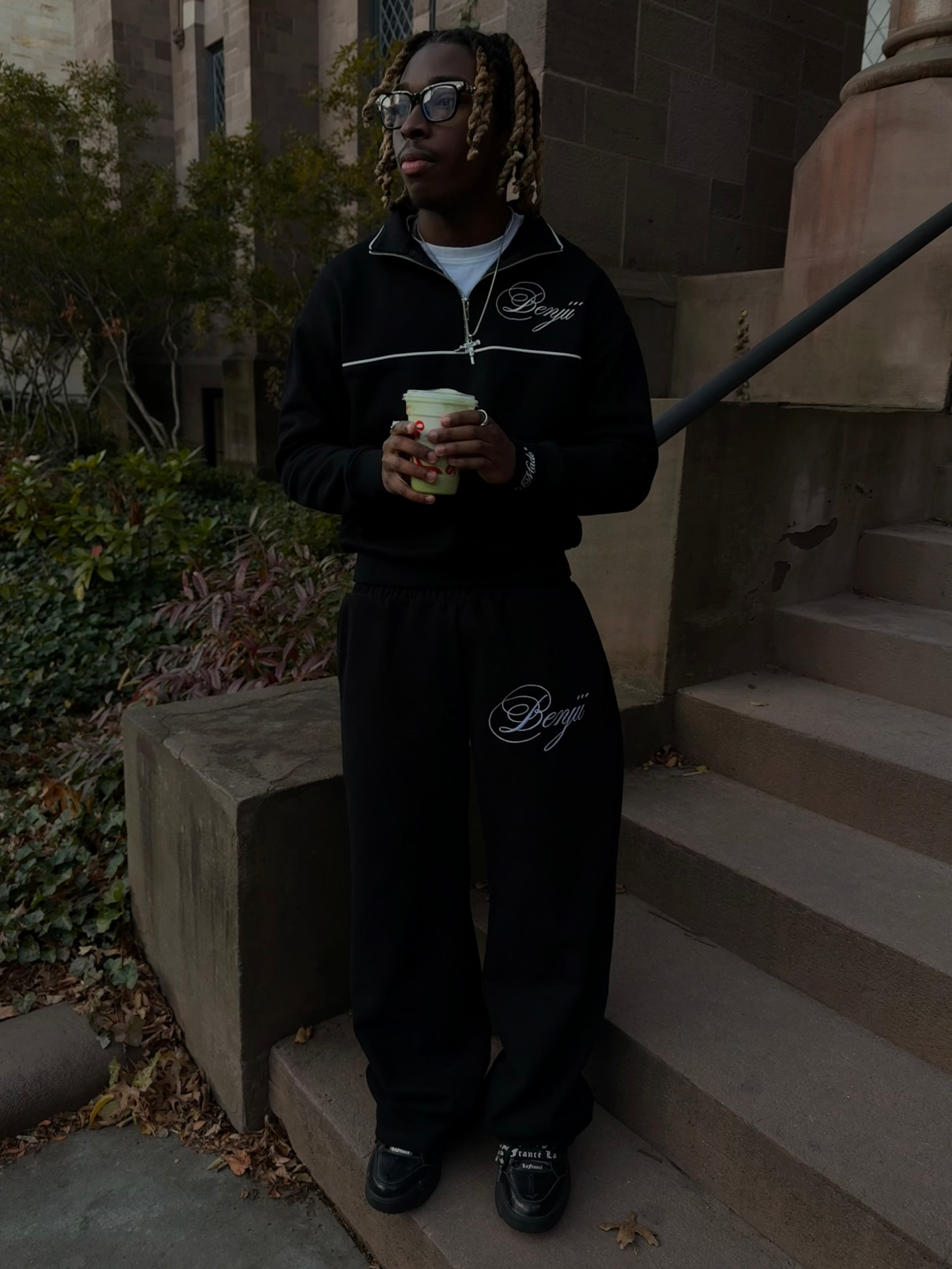 Heavyweight Black sweatpants